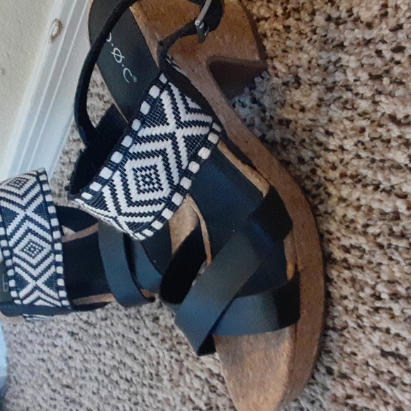 Aztec cork heels - Picture 2 of 4